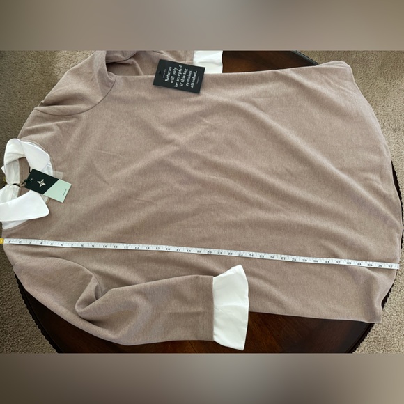 Tuckernuck Women's Sandwhisp Dakotah Dickey Peter Pan Collar Dress Shift XXL NWT - Picture 11 of 16